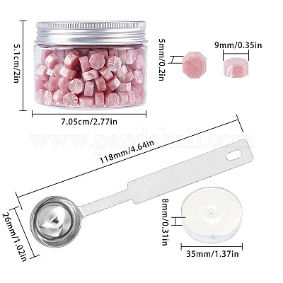 Наборы частиц сургуча для печати в стиле ретро DIY-CP0003-50L-1