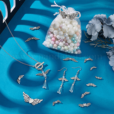 173шт 10 стильные бусины из сплава в тибетском стиле TIBEB-HY0001-02-1