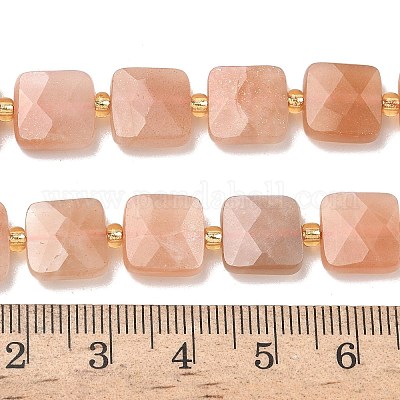 Натуральный Sunstone бисер пряди G-L642-L05-10mm-1