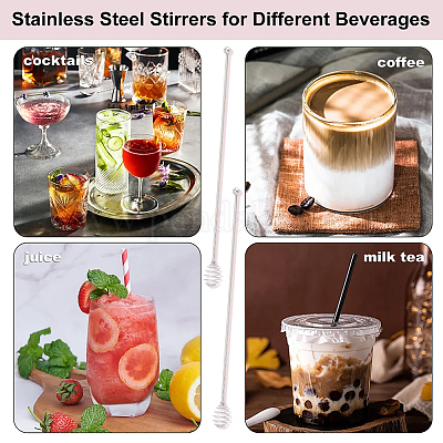 Ложка для размешивания из нержавеющей стали 304 AJEW-WH0010-32P-1