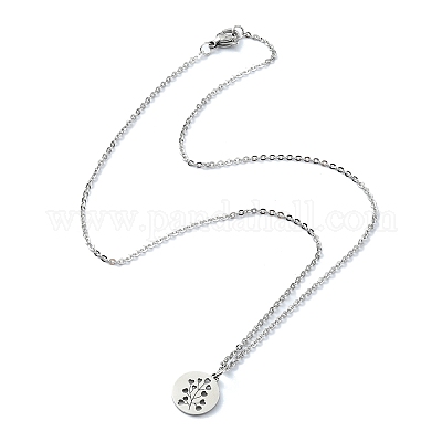 Не тускнеющие подвески из нержавеющей стали 304 NJEW-B078-03P-1