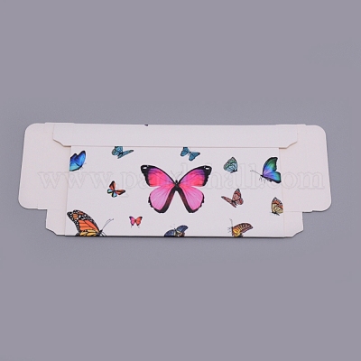 Складная творческая коробка крафт-бумаги&nbsp;CON-WH0062-09A-1