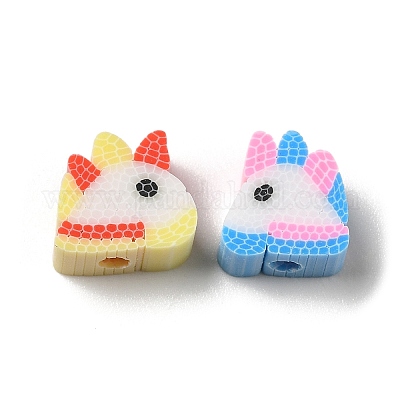 Бусины из полимерной глины  CLAY-Z001-06-1