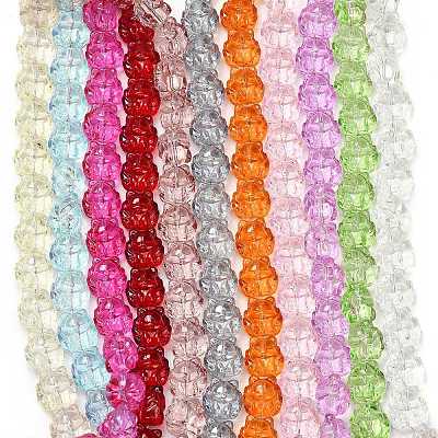 Прозрачные стеклянные бусины EGLA-H110-02-1