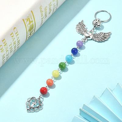 Брелки с подвеской из сплава крыла KEYC-JKC00545-01-1