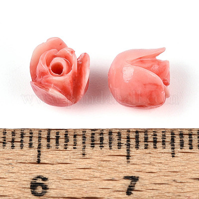 Синтетических коралловых бусин CORA-R017-02-1