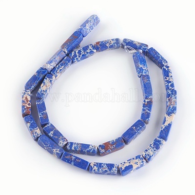 Синтетические имперские нитки из яшмы G-E508-02D-1