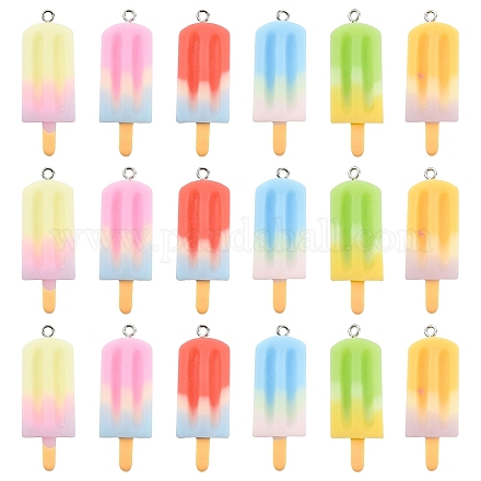 Подвески из радужной смолы CRES-YW0002-44-1