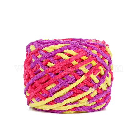 Полиэфирная шерстяная пряжа YCOR-PW0001-004A-28-1