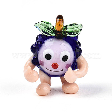 Подвески лэмпворк ручной работы&nbsp;LAMP-T025-07B-1