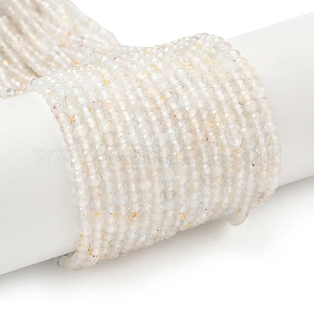 Бусины из натурального белого топаза&nbsp;G-RM241221-B17-1