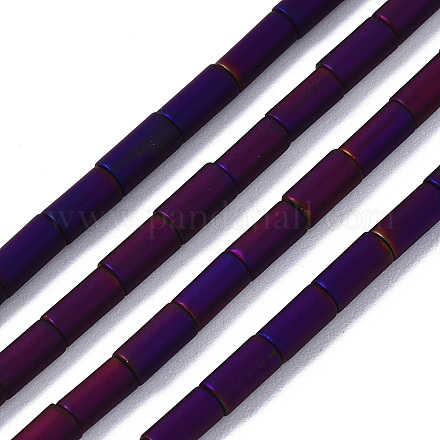 Стеклянные бусины с гальваническим покрытием &nbsp;LS-EGLA-T023-02-B03-1