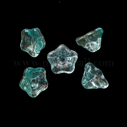 Прозрачные стеклянные бусины GLAA-T025-81B-02-1