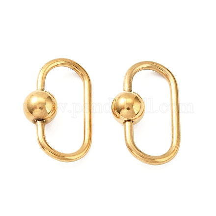 Карабин с замком из нержавеющей стали 304 X-STAS-C092-03B-G-1