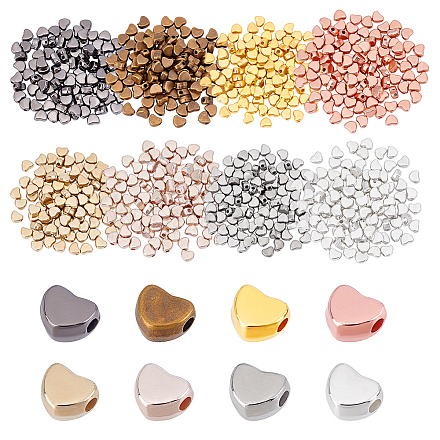 800шт 8 цвета пластиковые бусины ccb RESI-PH0002-32-1