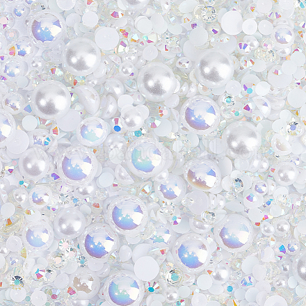 Кабошоны из смолы RESI-WH0029-14A-1