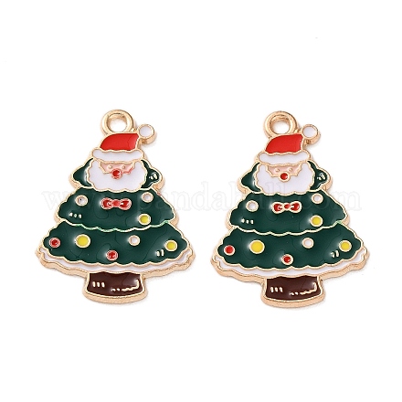 Подвески из эмали и сплава X-ENAM-I061-01KCG-26-1