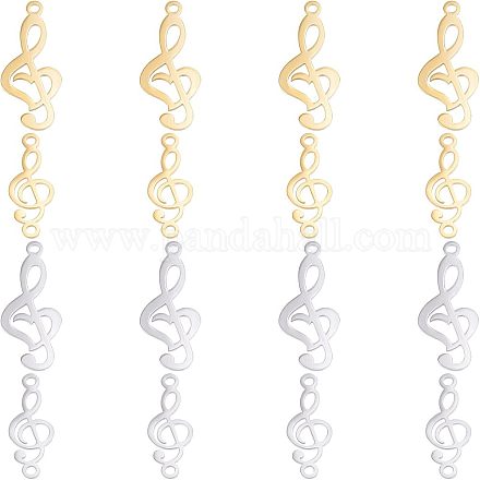 8 шт. звеньев из нержавеющей стали 201 и 8 шт. подвесок из нержавеющей стали 201 STAS-UN0032-38-1