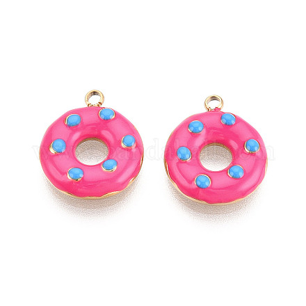 Подвески из нержавеющей стали 304 с эмалью STAS-T068-04B-1