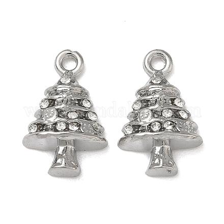 Рождественские подвески из сплава с кристаллами и стразами FIND-L026-01K-P-1