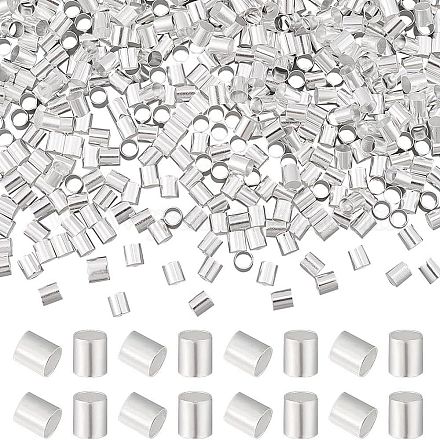 2 пакетик латунных разделительных бусин KK-PH0005-56-1