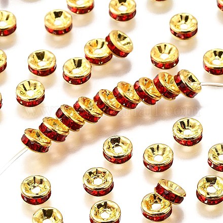 Латунные бусины разделители для поставки стразов RB-A014-Z6mm-21G-1