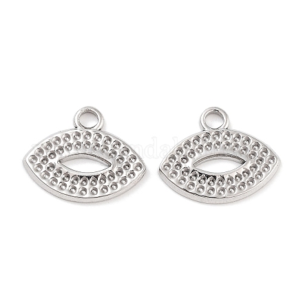 Подвеска из нержавеющей стали 304 со стразами STAS-P364-01P-1