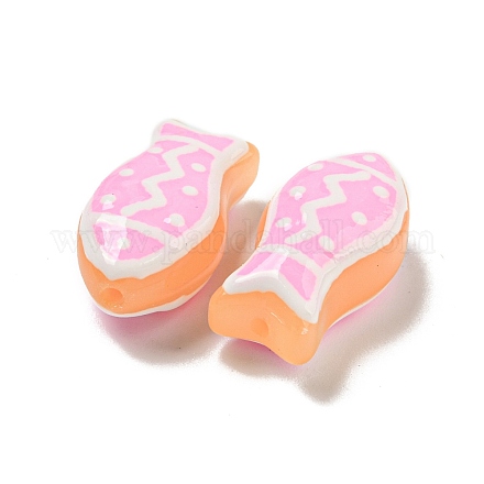 Прозрачные стеклянные бусины ручной работы GLAA-N0028-02H-1