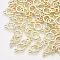 Alloy Links connectors, Ring, Light Gold, 23.5x9x2mm, Hole: 1.5mm