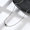Non-Tarnish 304 Stainless Steel Cable Chains Necklace for Men Women, Stainless Steel Color, Wide: 1.5mm, 17.72 inch(45cm)