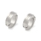 Non-Tarnish 304 Stainless Steel Clip-on Earrings, Round, Stainless Steel Color, 12.5x4mm
