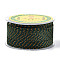 16M Round Nylon Braided Cord, for Wall Hanging, Crafts, Gift Wrapping, Teal, 2mm, about 17.50 Yards(16m)/Roll