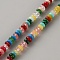 Mixed Gemstone Beads Strands, Rondelle, 4.5x2~2.5mm, Hole: 0.9mm, about 158pcs/strand, 14.84 inch(37.7cm)