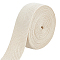 Cotton Ribbon, for Sewing Accessories, WhiteSmoke, 2 inch(50mm)
