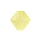 Preciosa® Crystal Beads, Czech Crystal, Bicone(451 69 302 Rondelle), 80250 80250 840 Acid Yellow Matt, 6mm, Hole: 1mm