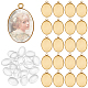 Наборы для изготовления овальных подвесок своими руками DIY-PH0021-46-1