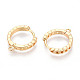 Латунная фурнитура для хооп серег KK-N267-34G-2