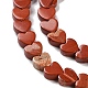Натуральные красные яшмы бусы пряди G-M403-A09-02-4