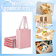 Складные бумажные подарочные пакеты с ручкой ABAG-WH0045-21B-6
