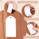 200 шт. прямоугольные бумажные подарочные бирки CDIS-SP0001-12A-6