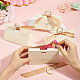 Бумажные подарочные коробки для ювелирных изделий с бантом CON-TAC0010-86-6