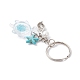 Светящиеся прозрачные акриловые брелоки KEYC-JKC01358-03-5