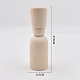 Незаконченные деревянные куклы DOLL-PW0002-019-3