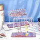 2 комплект акриловых подставок для сережек EDIS-PH0001-91-WH-6