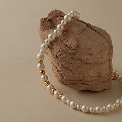 Винтажные колье-воротники с круглыми бусинами из перламутра для женщин&nbsp;CD1286