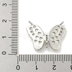 Латунные микропаве прозрачные подвески с фианитом KK-Q820-37P