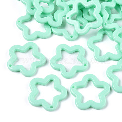 Непрозрачные акриловые подвески&nbsp;MACR-M042-02I