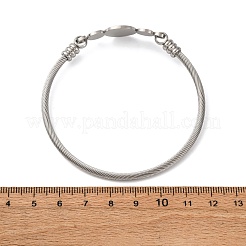 Браслеты из нержавеющей стали 304 для женщин&nbsp;LS-BJEW-K280-01P