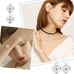 12шт латунные микропаве прозрачные кубические циркониевые подвески&nbsp;ZIRC-BBC0003-52P