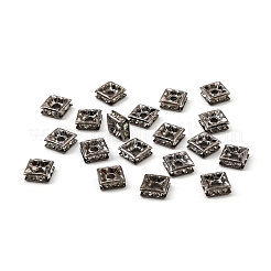 Латунные бусины разделители для поставки стразов RB-A013-6x6-01B